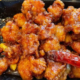 Orange chicken