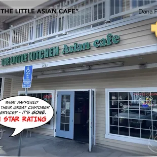 "She'll be right with you..." - I came and waited; left after 20 minutes of zero service. Placed a to-go order @ Thai Bite in Laguna Niguel.