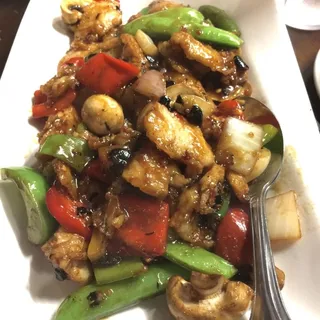 Fish with Black Bean Sauce