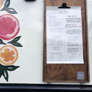Menu  (8/23/2020)