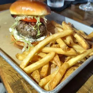 Lamb Burger