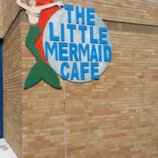 the little mermaid sign
