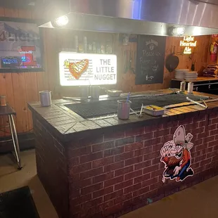 Grill-you can grill your own steak