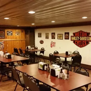 This is our party room. We can hold up to 50+ people for your private party needs.