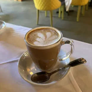 Almond milk latte.