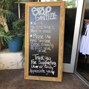 Menu board for specials