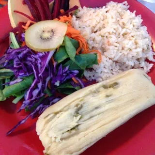 Vegetarian Tamal de Elote