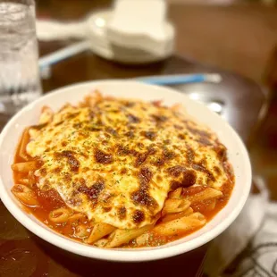 Baked Penne.  Perfect.