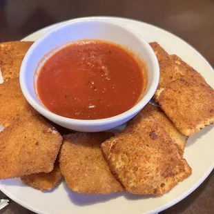 Breaded Deep Fried Ravioli
