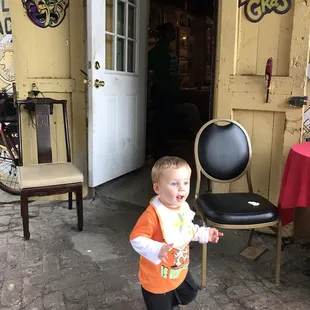 Roman enjoying the spot!