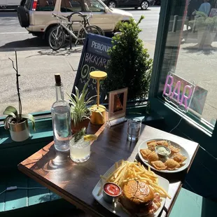Rosemary and juniper, pork belly sandwich, crispy ravioli!!