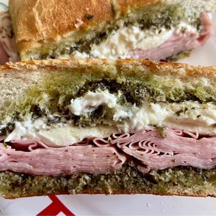 Williamsburg cross section (I&apos;m a sucker for mortadella!)