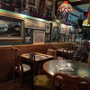 the interior of a restaurant