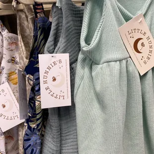 Handmade kids clothing.