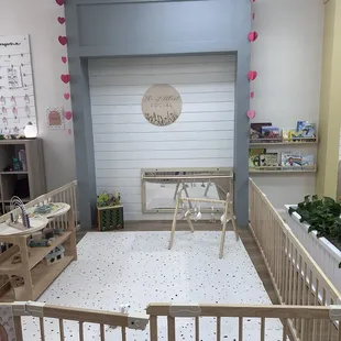 The Littlest Social play area for the little ones
