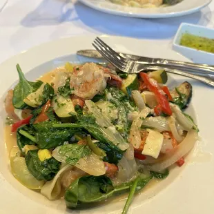 Shrimp primavera
