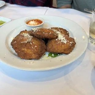 Fried Cheese Ravioli