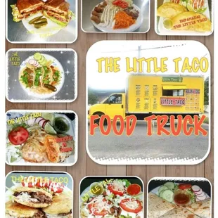 a variety of food items