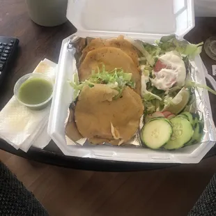 3 pastor gorditas for $9