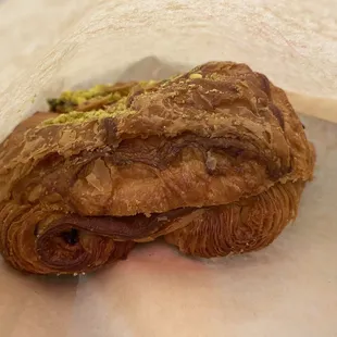 Chocolate Pistachio Croissant