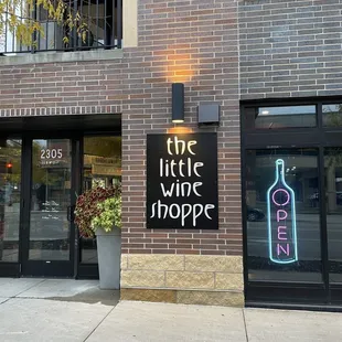 The Little Wine Shoppe's new location at 2305 Como Avenue.