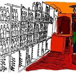 the little wine shoppe.