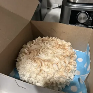6 inch churro cake