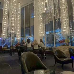 Beautiful chandeliers