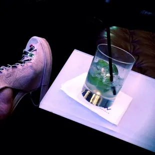 Drinking the mule while rocking some Jeffrey cambell's