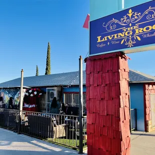 the outside of the building