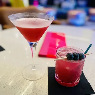 Refreshing and Colorful Cocktails