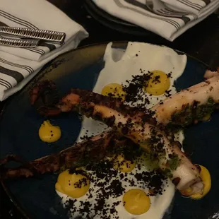 Charred pulpo