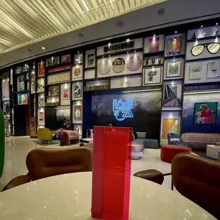 View from one of the tables