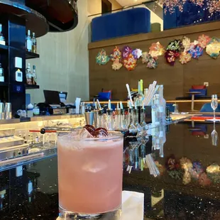 Cocktail at the bar