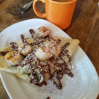 Sweet Nutella & Banana Crepe