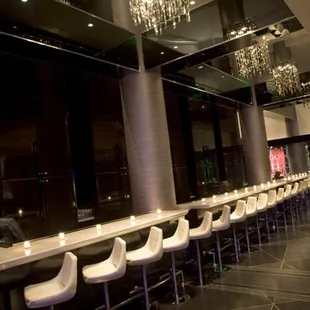 interior, sushi and sashimi