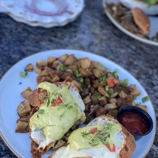 Breakfast Chicken Chimichanga