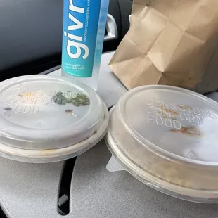 Regular size vs loaded bowl size