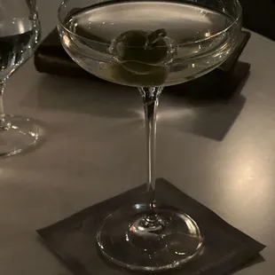 Martini to start the evening!