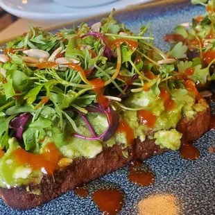 Gluten Free Avacodo Toast! Best I've ever had!!