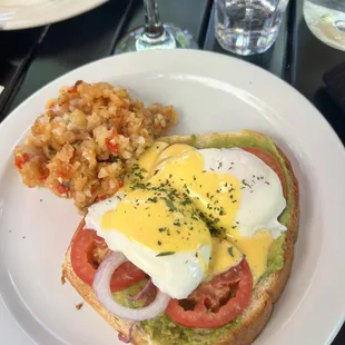 Poached Eggs Portabella