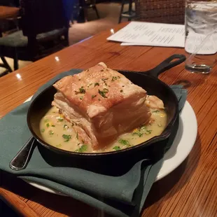 For dinner- Arizona Grand Chicken Pot Pie- a different take, but very good