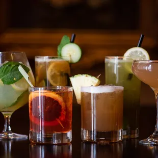 Finely crafted cocktails