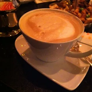 Cold weather and latte!