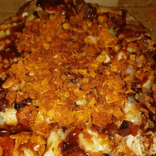 a pizza in a box