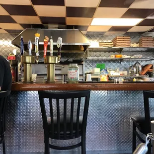 a man sitting at a bar