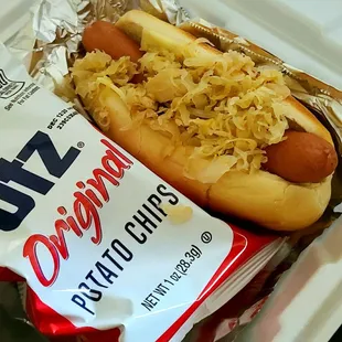 The Vig - New Haven Hummel Hot dog w/ kraut &amp;cheese