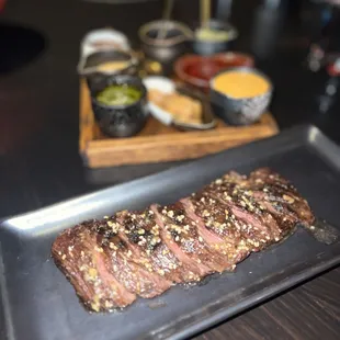 8oz Wagyu Skirt Steak (~$63)