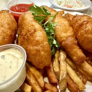 Beer Battered Lake Perch