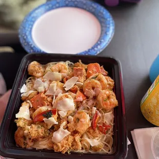 Cajun Shrimp &amp; Lobster Pasta..... Tickets to Flavortown were punched this day!